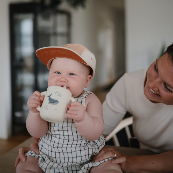 Sippy cup with straw