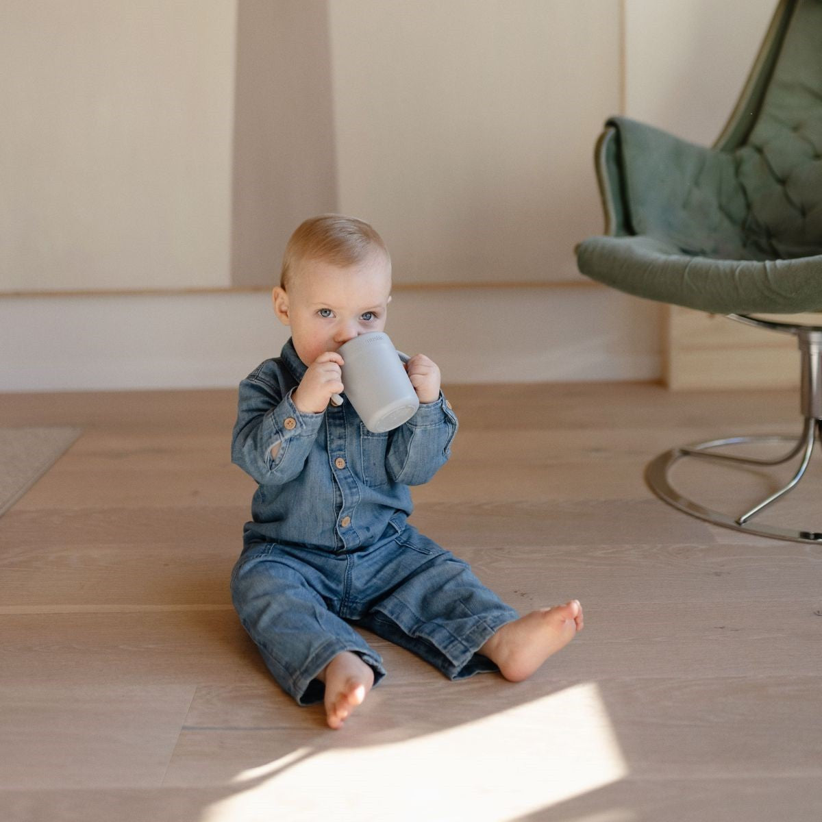 Training drinking cup - Sage