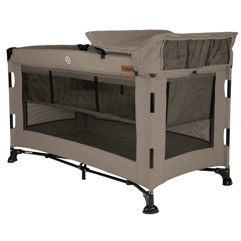 Novi Baby Nora Luxury Camping Bed - Green