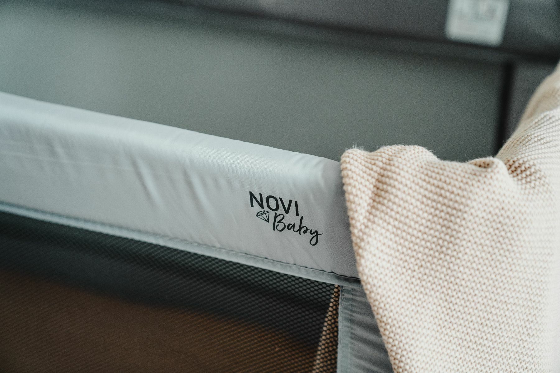 Campingbed Nicky - Sandy/Grey