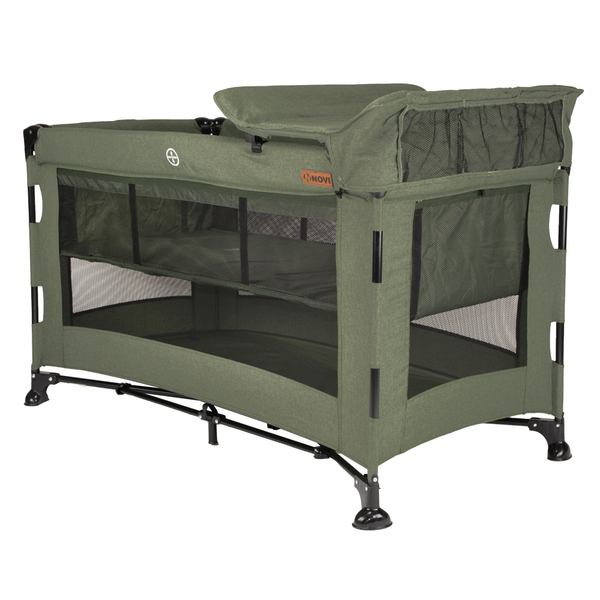 Novi Baby Nora Campingbed Luxe - Groen - PRE ORDER