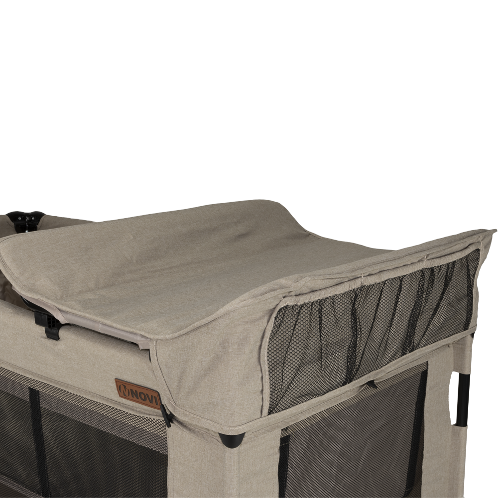 Novi Baby Nora Camping Bed Luxury - Beige