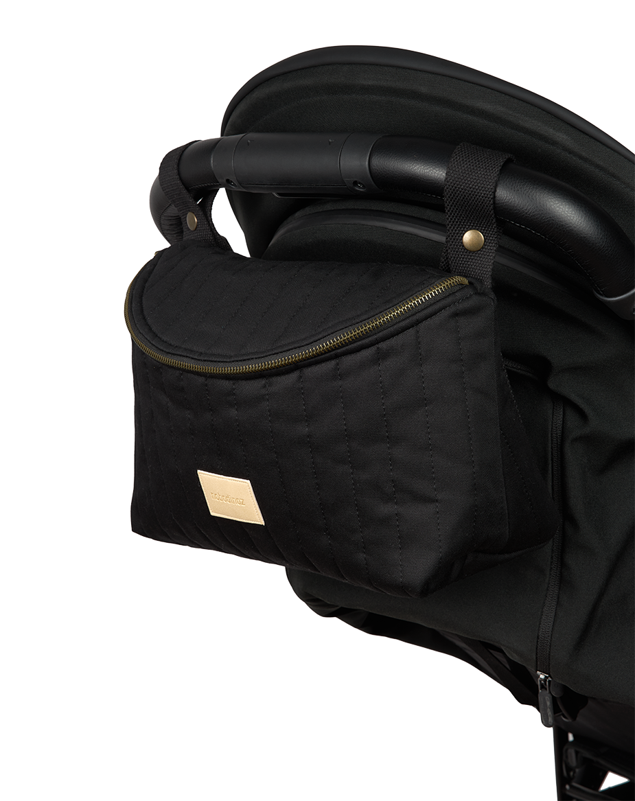 Nobodinoz Hyde Park - 2-in-1 tas - Zwart