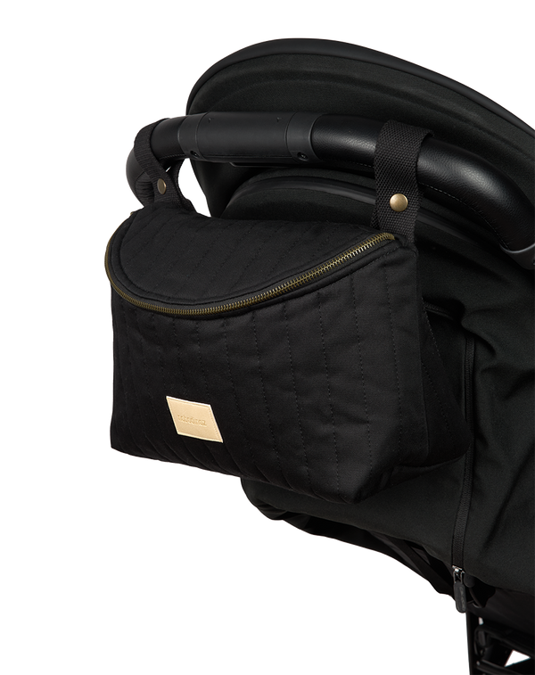 Nobodinoz Hyde Park - 2-in-1 tas - Zwart