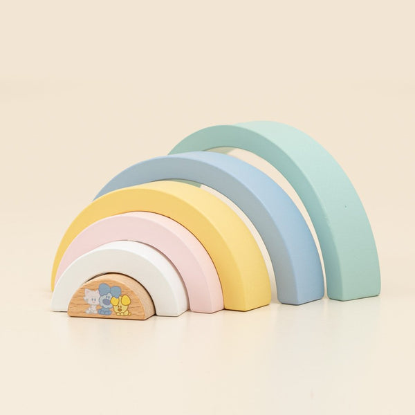 Regenboog Woezel en Pip