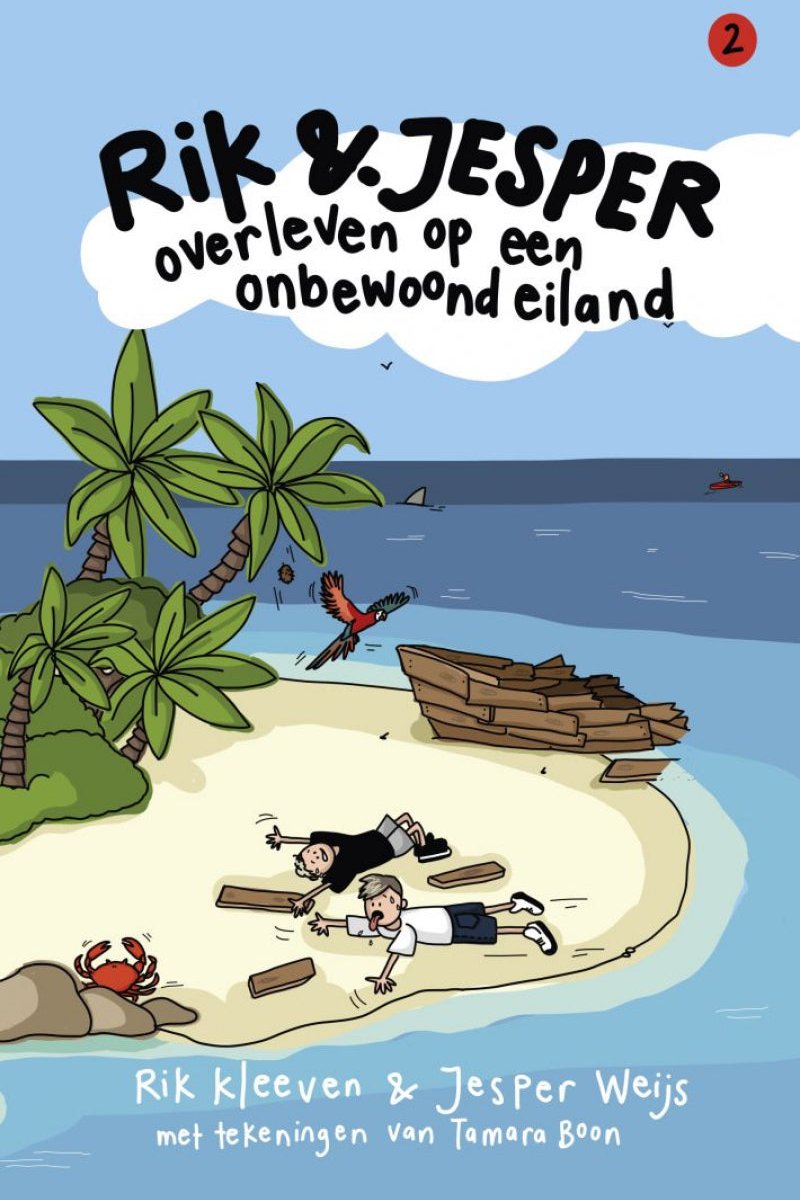 Rik en Jesper overleven op een onbewoond eiland (7+)