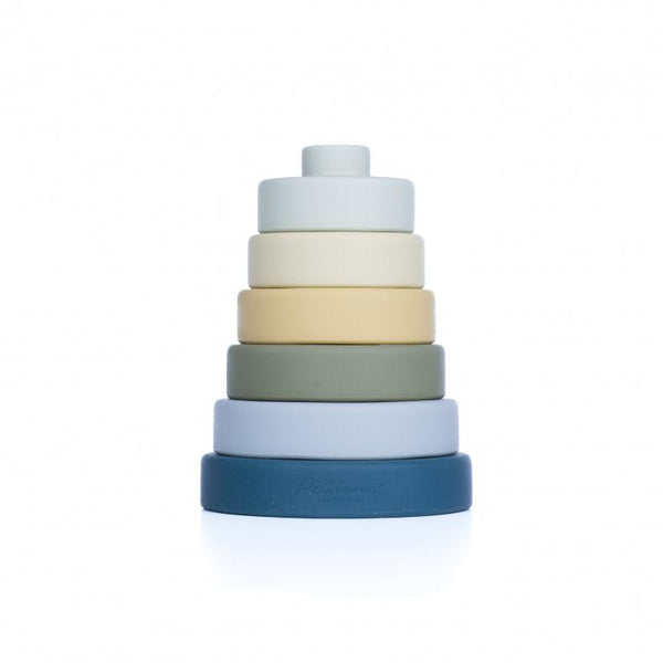 Pellianni silicone stacking tower (blue)