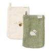Badstof 2-pack Washandjes - Little Farm