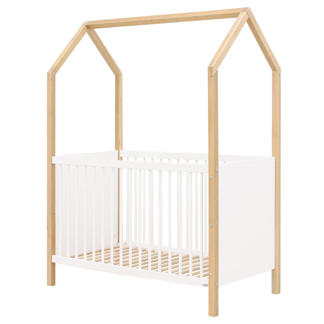 Toi Toi Kids Homy 60x120 - White / Natural