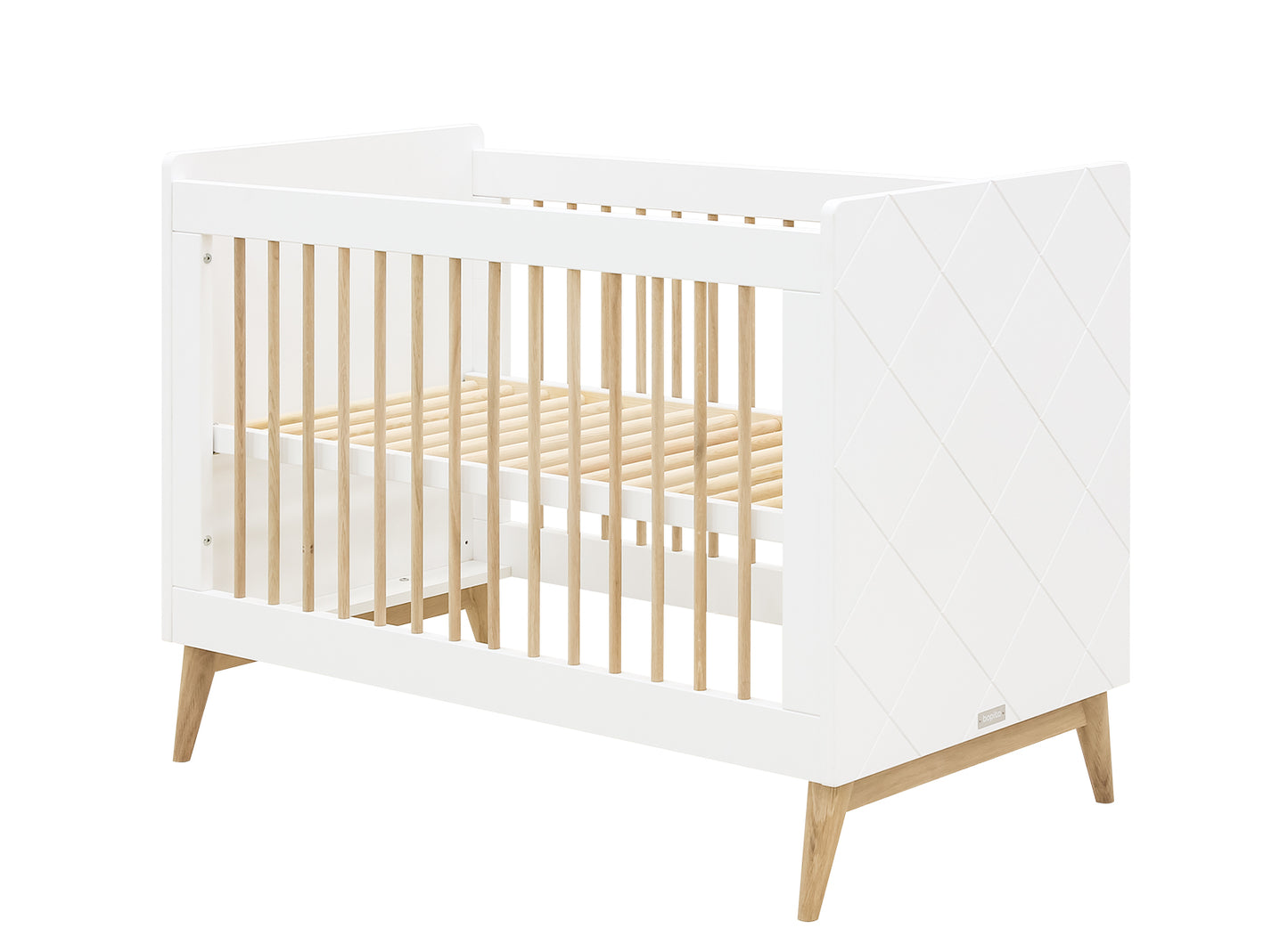 Bopita Paris bed 60x120 - White/Oak