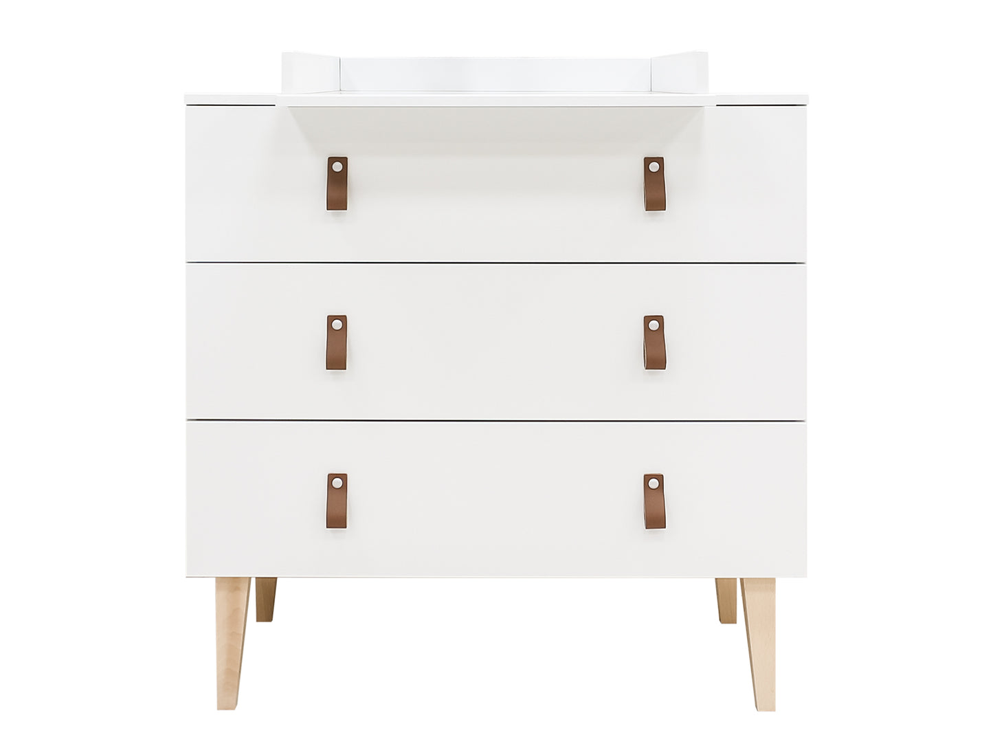 Bopita Indy dresser with 3 drawers - White/Natural