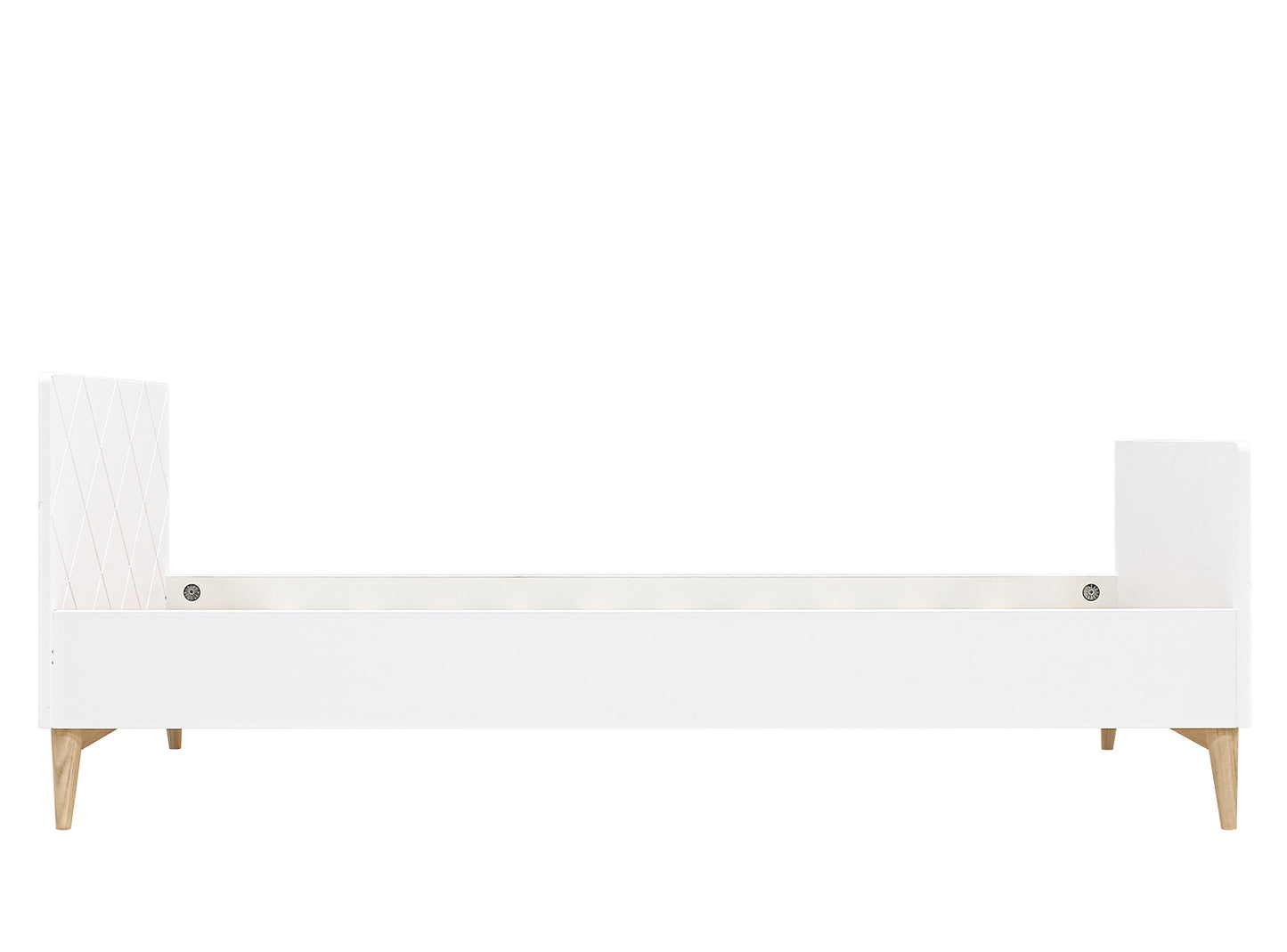 Bopita Paris bed 90x200 - White/Oak