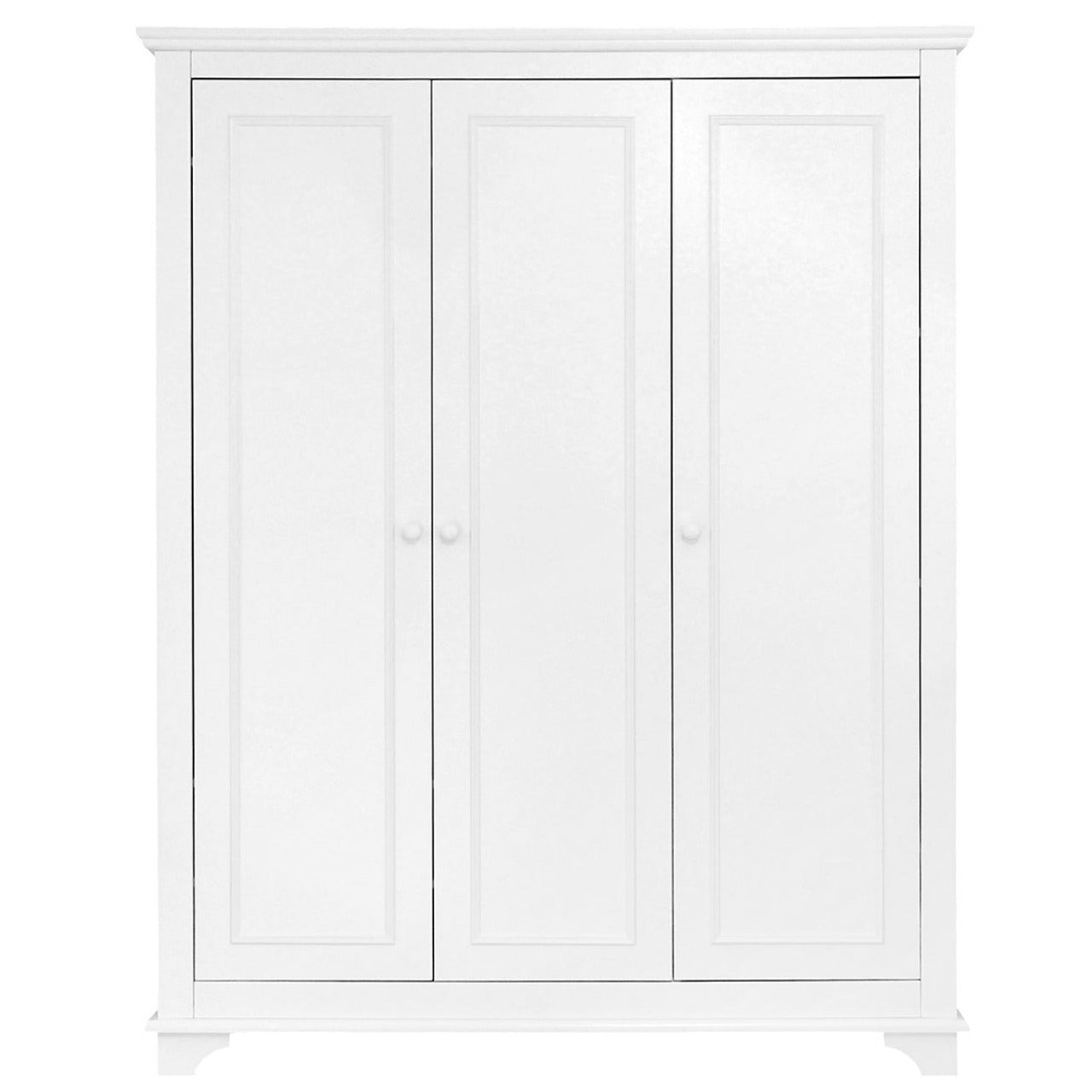 Bopita Charlotte 3-door wardrobe - White