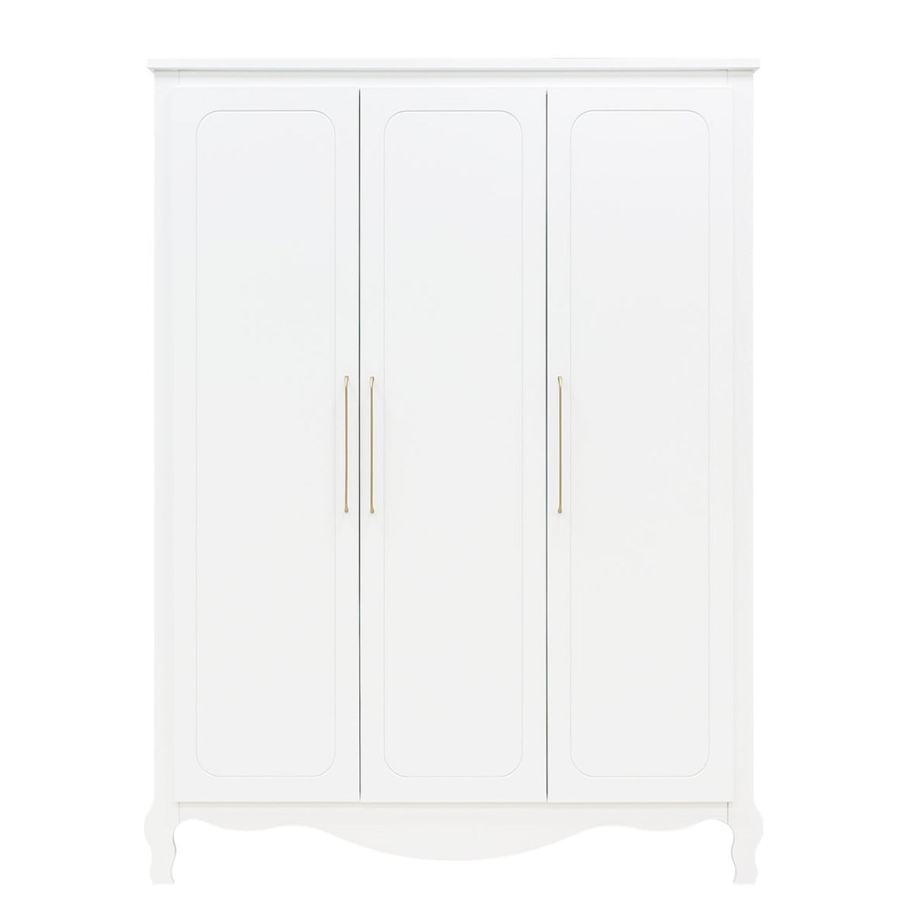 Bopita Elena 3-door wardrobe - White