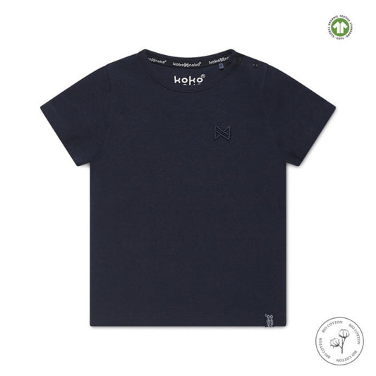 Basic t-shirt Navy - organic cotton