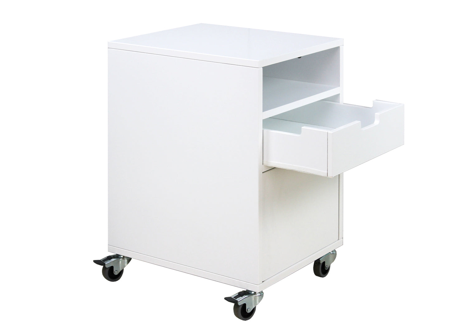 Bopita drawer unit on wheels - White