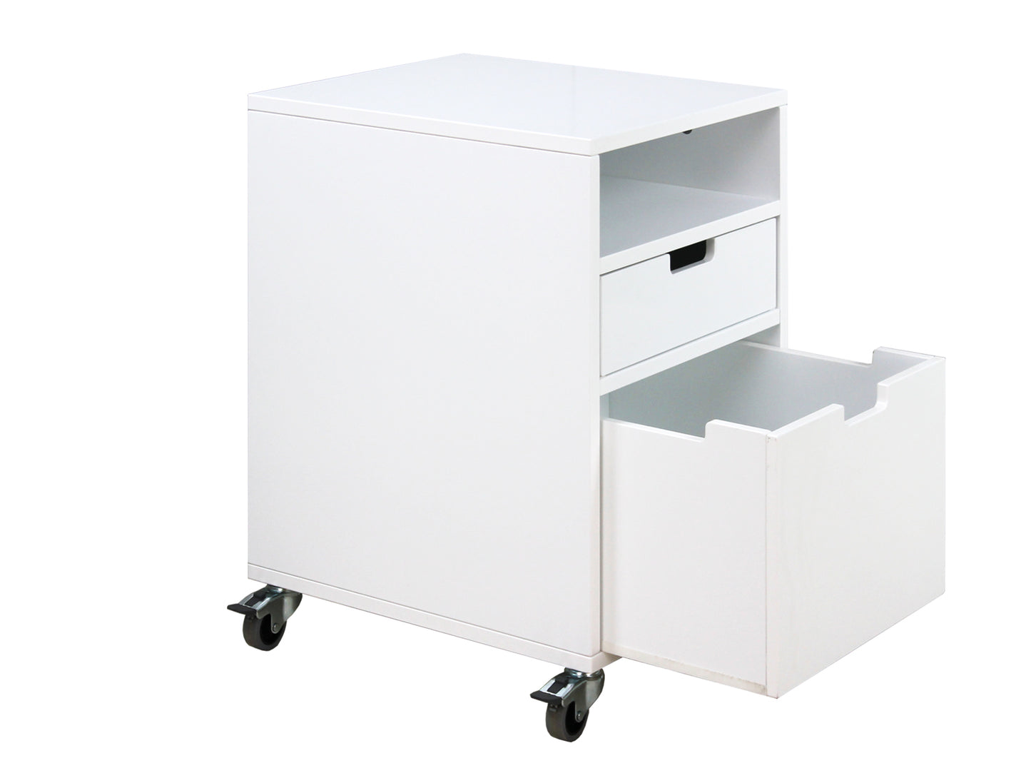 Bopita drawer unit on wheels - White