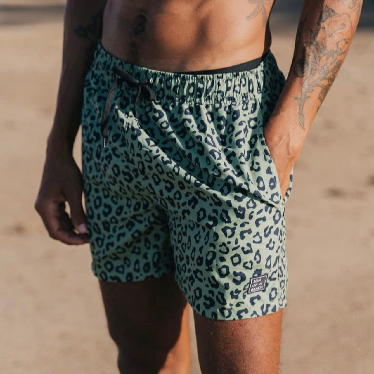 Swimming trunks Leopard (men)