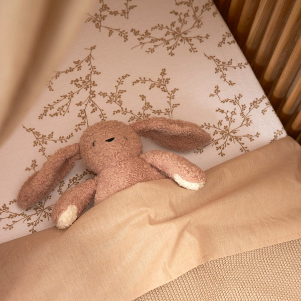 Hoeslaken ledikant Sand branches (60x120 cm)