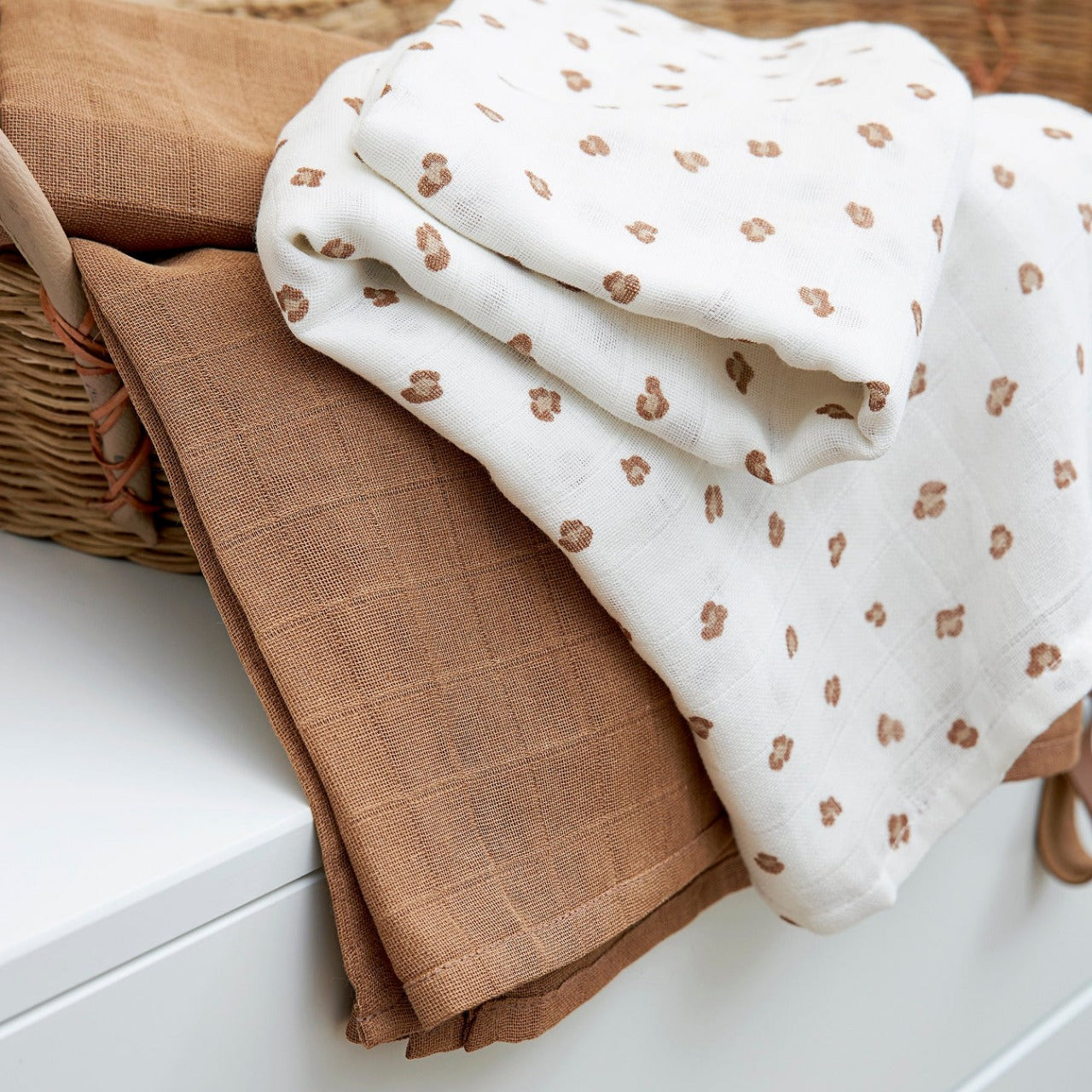 Swaddle 120x120cm 2-pack (diverse designs)