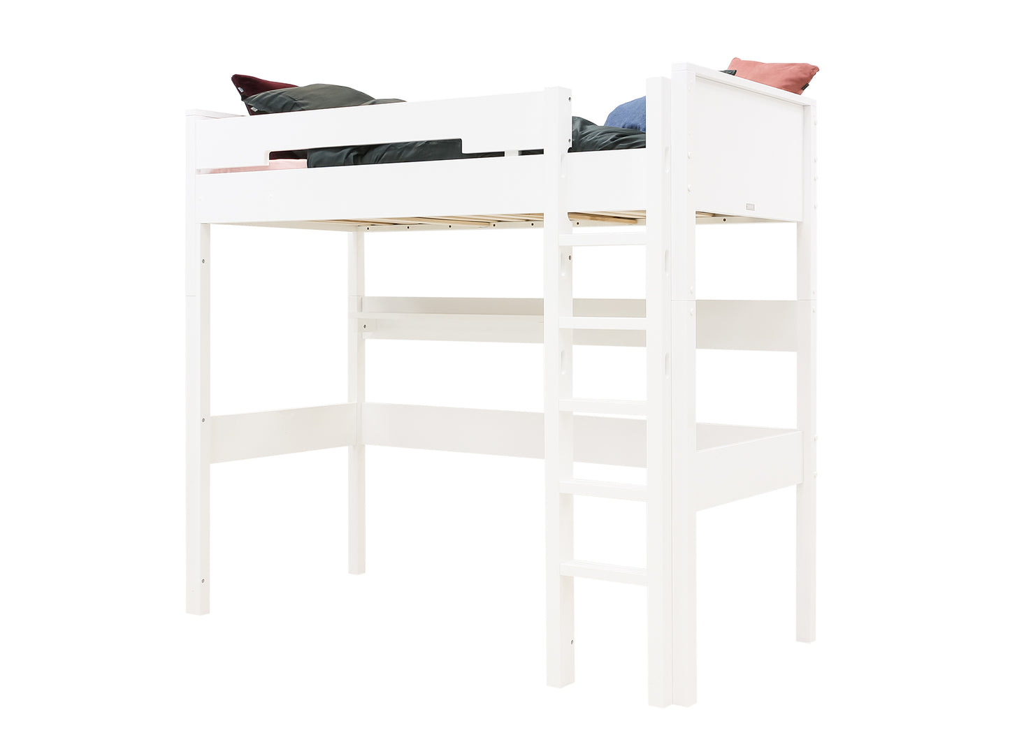 Bopita Combiflex loft bed XL 90x200 with slanted or straight stairs - White