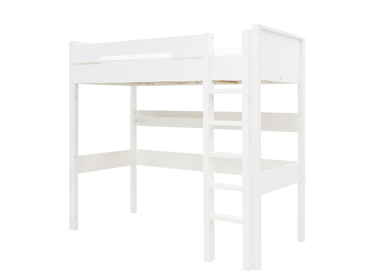 Bopita Combiflex loft bed XL 90x200 with slanted or straight stairs - White