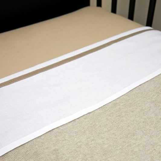 Fitted sheet bassinet basic (40x80/90 cm) - various colors