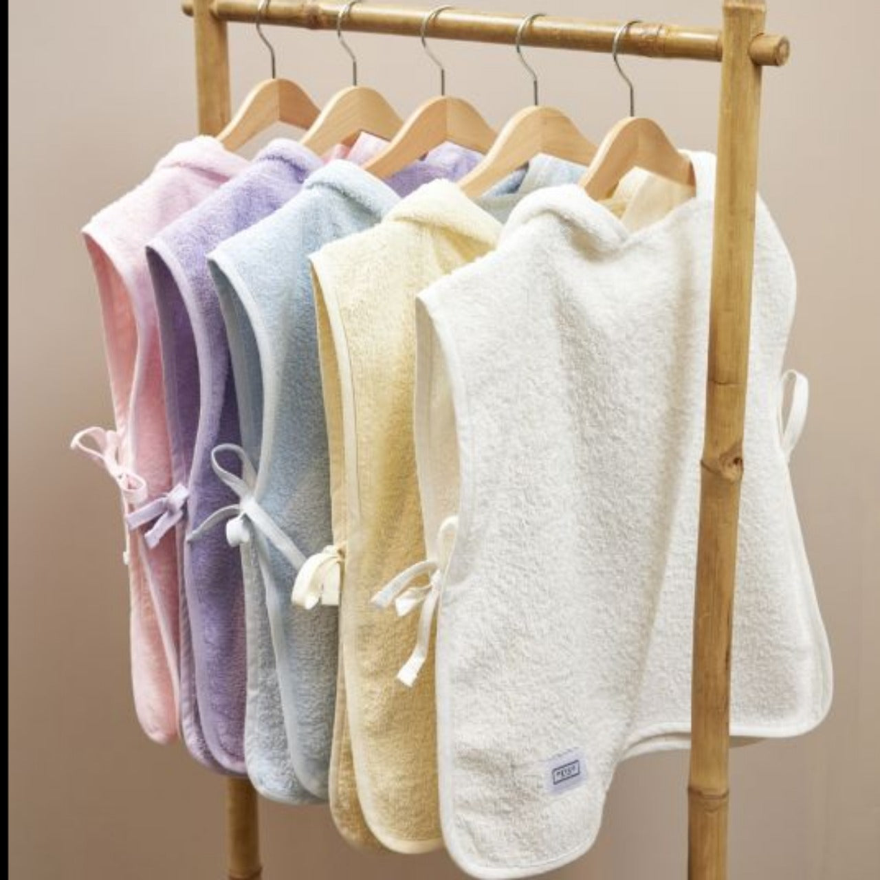 Bath poncho Terry cloth 1-3/4 years (various colours)