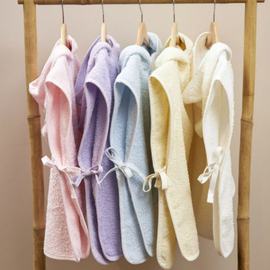 Bath poncho Terry cloth 1-3/4 years (various colours)