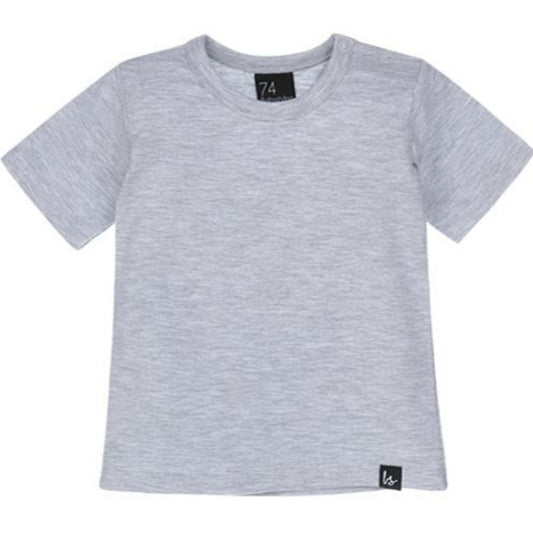 Basic t-shirt Gray - organic cotton