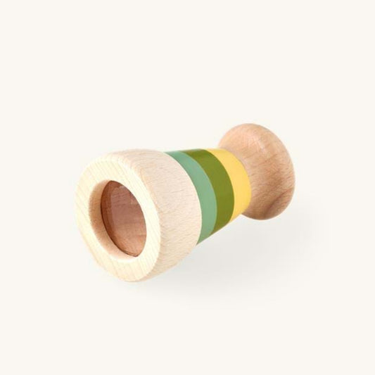 Wooden toy prism